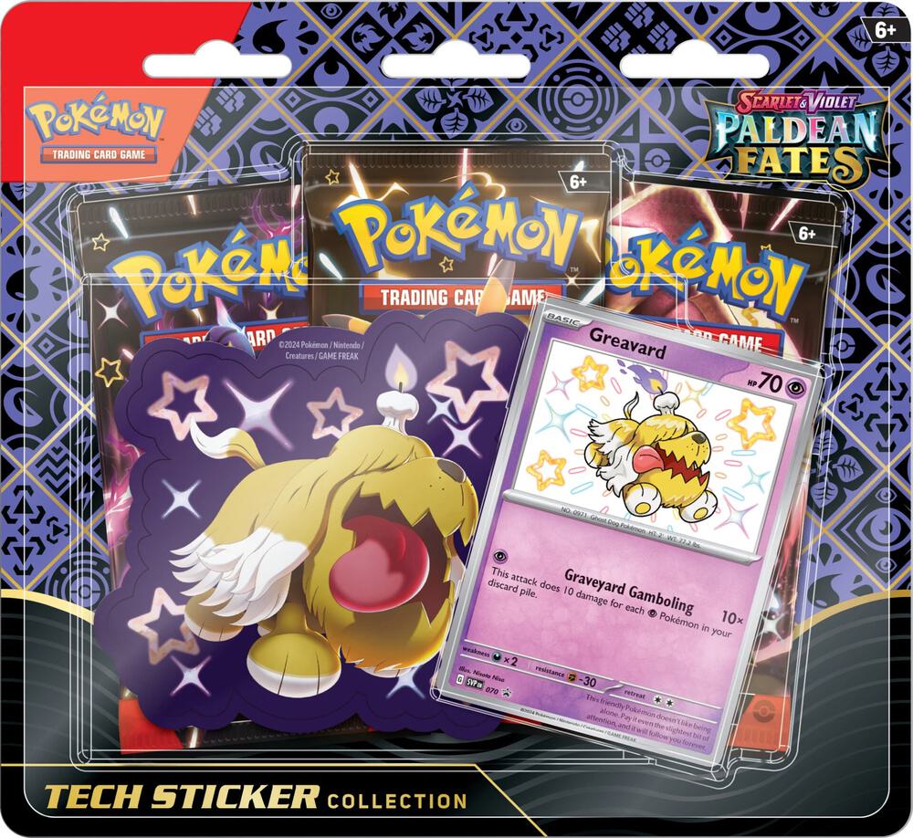 Pokémon TCG: Paldean Fates Tech Sticker Collection (Greavard)