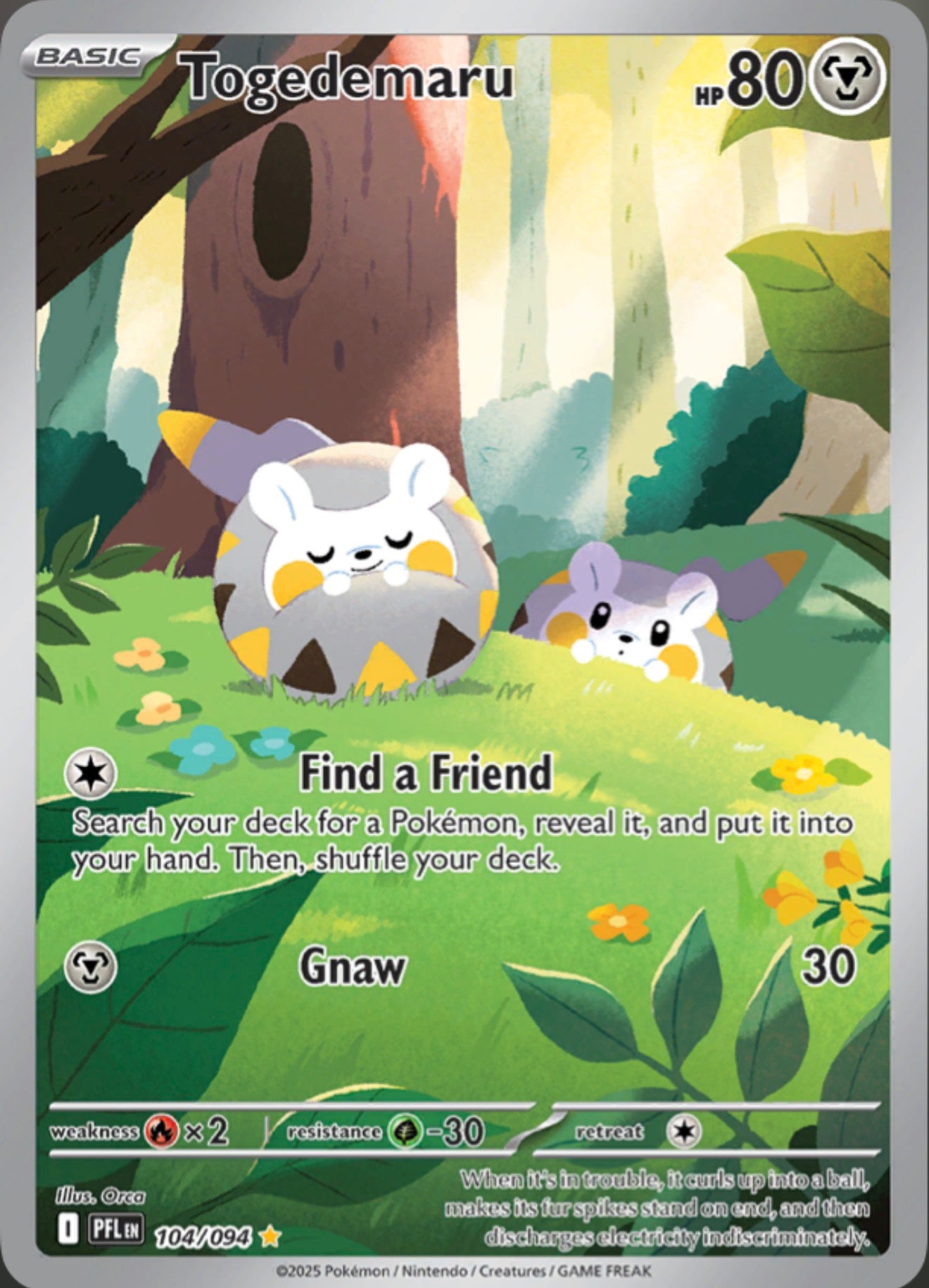 Pokémon Singles - Togedemaru - PFL 104/94