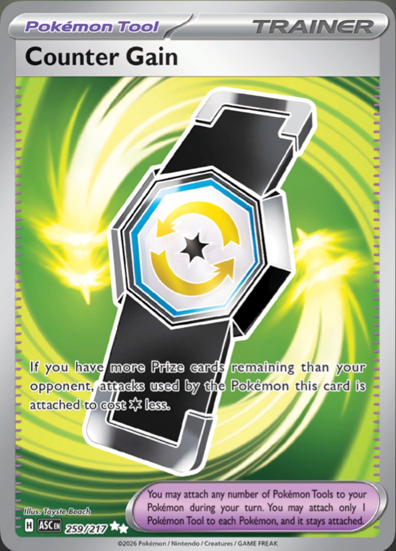 Pokémon Singles - Counter Gain - ASC 259/217