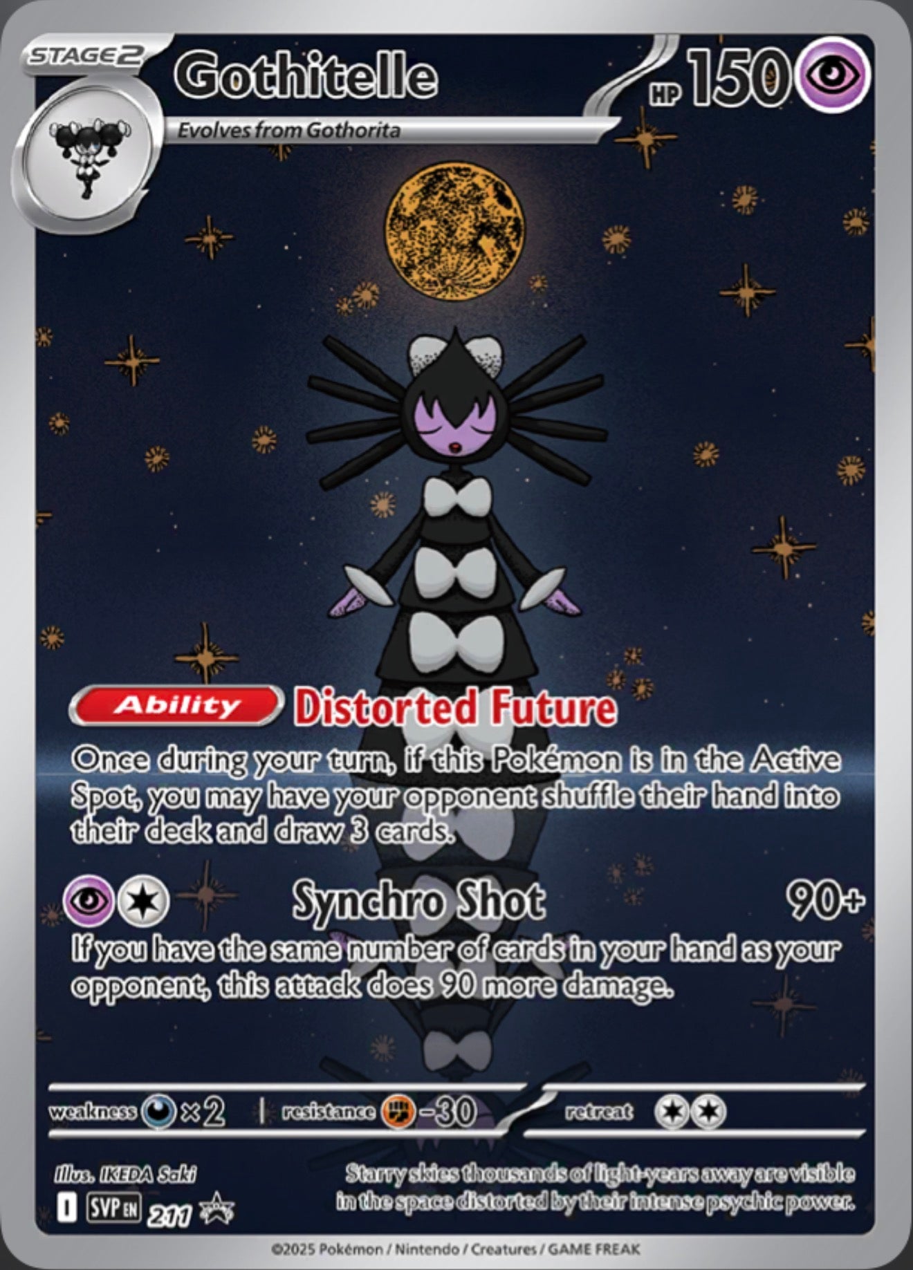 Pokémon Singles - Gothitelle - SVP 211