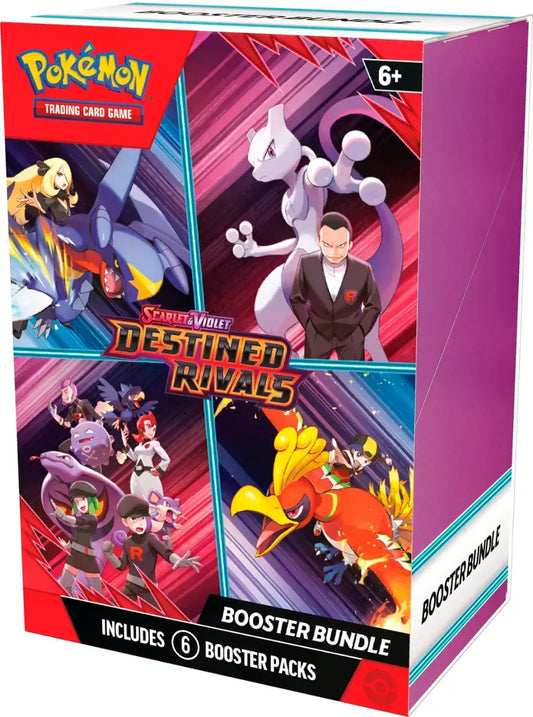 Pokémon TCG: Destined Rivals Booster Bundle (6 Packs)