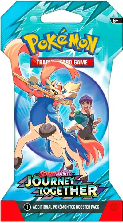 Pokémon - TCG - Journey Together Sleeved Booster Art Set - 4 Booster Packs