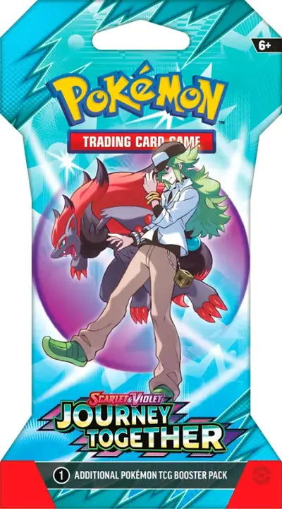 Pokémon - TCG - Journey Together Sleeved Booster Art Set - 4 Booster Packs