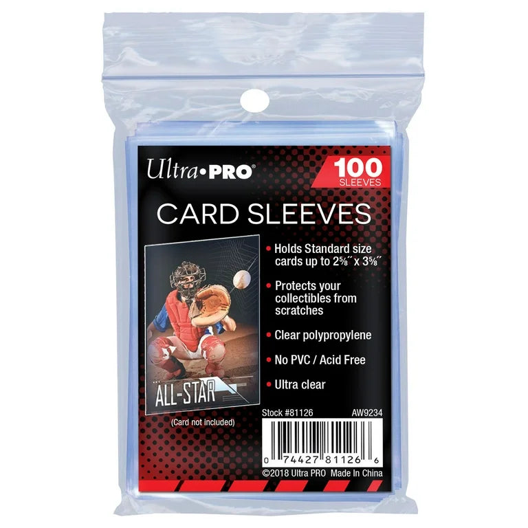 Ultra PRO - Penny Sleeves® Clear Soft Card Sleeves 100ct. 2.5" x 3.5"