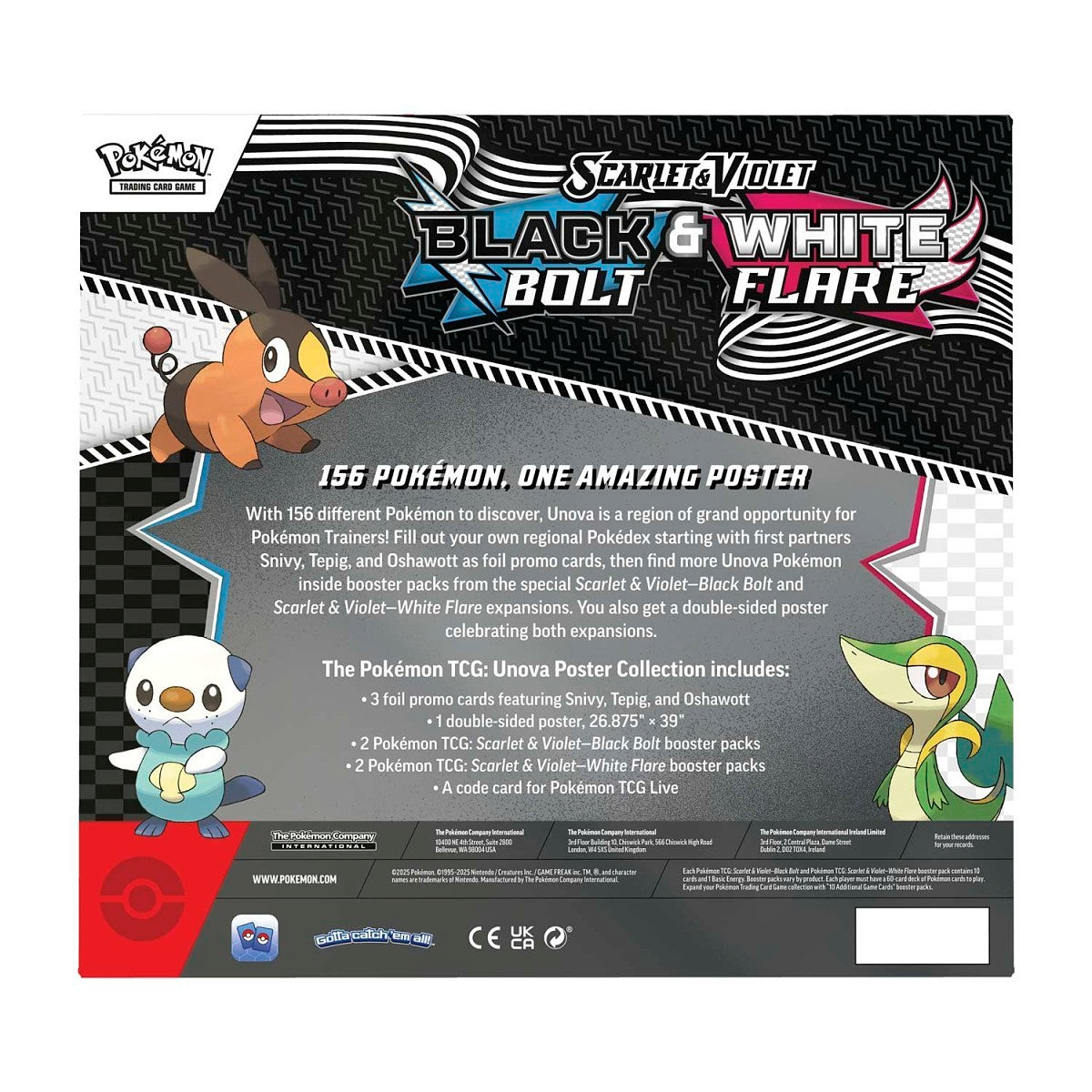 Pokémon TCG - Unova Poster Collection