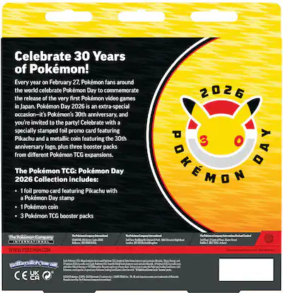 Pokémon TCG: Pokemon Day 2026 Collection