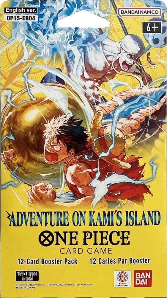 One Piece Card Game - Adventure on Kami’s Island Sleeved Booster Pack (OP15-EB04)