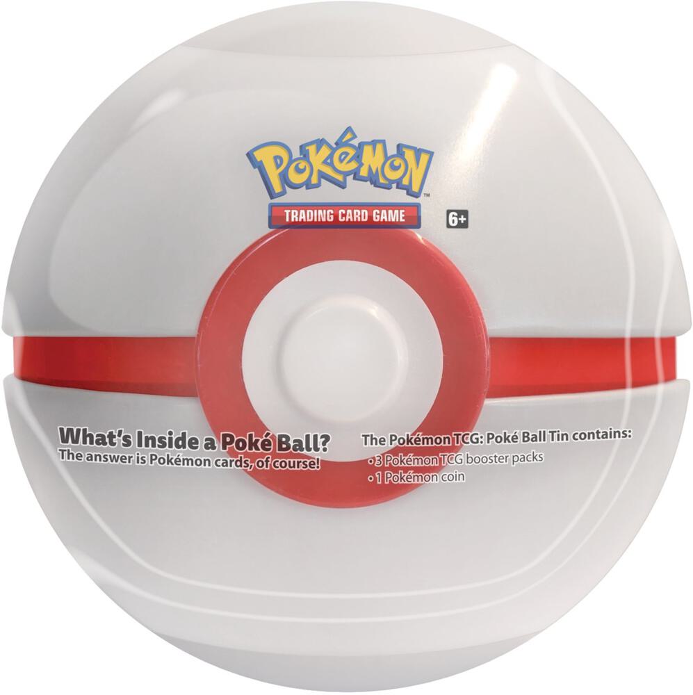 Poké Ball Tin - Premier Ball (3 Packs)