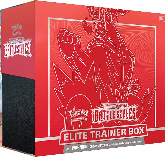 Pokémon TCG: Sword & Shield—Battle Styles Elite Trainer Box (Single Strike Urshifu)
