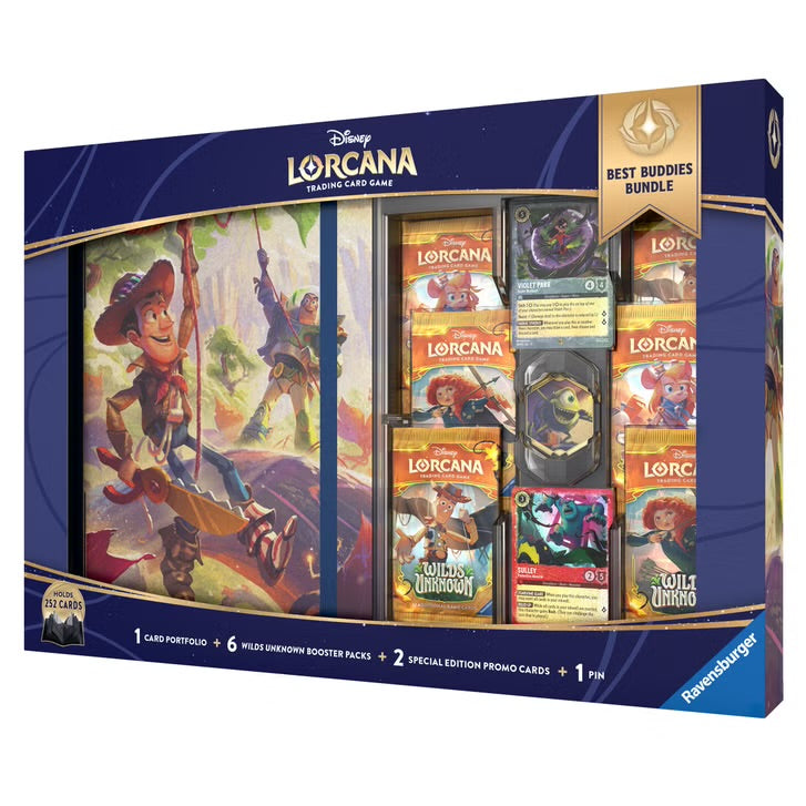 Disney - Lorcana - Wilds Unknown (12) Best Buddies Bundle