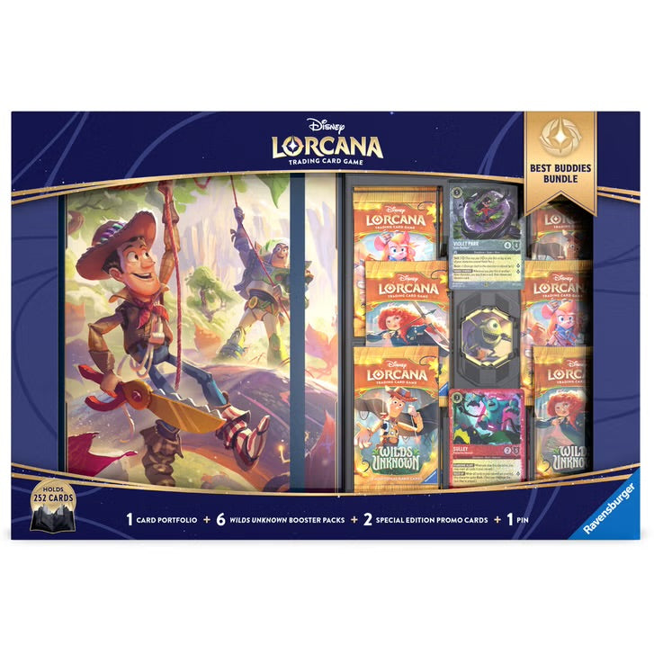 Disney - Lorcana - Wilds Unknown (12) Best Buddies Bundle