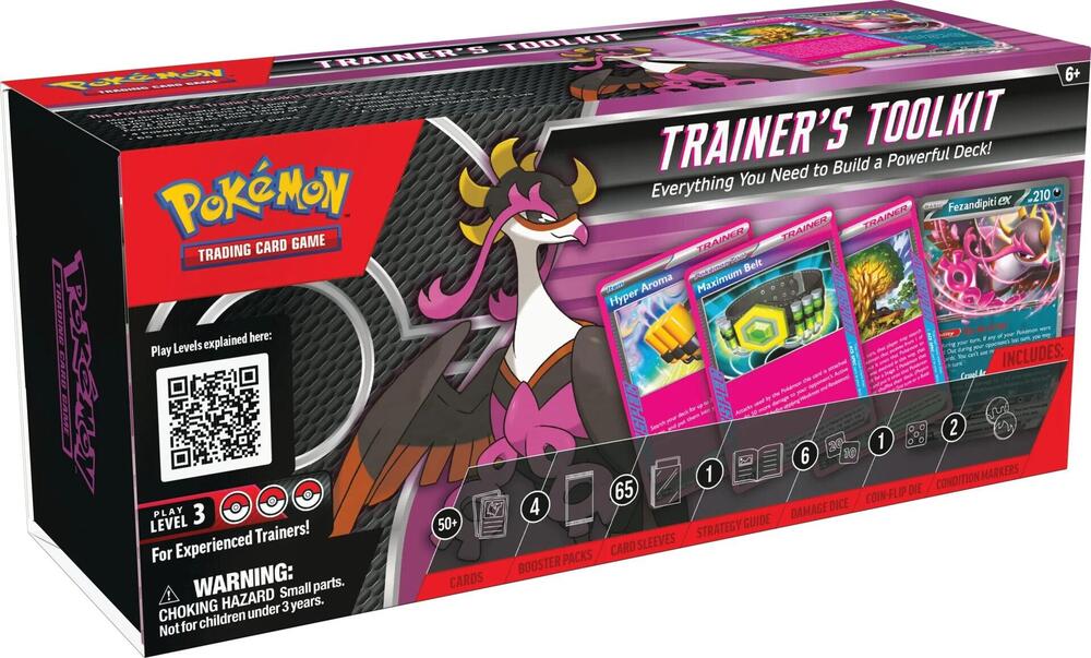 Pokémon TCG Trainer's Toolkit 2025 Fezandipiti ex