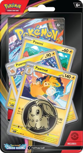 Mega Evolution Chaos Rising Premium Checklane Blister (Pawmot Line)