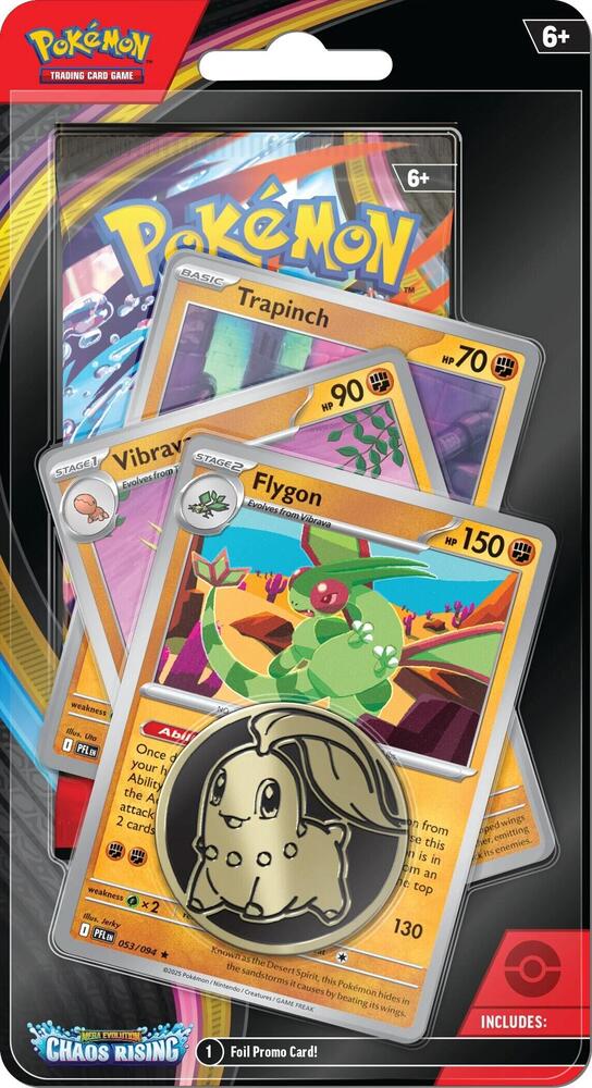 Mega Evolution Chaos Rising Premium Checklane Blister (Flygon Line)
