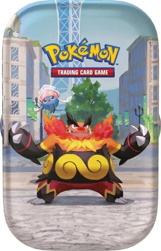 Pokémon TCG: Lumiose City Mini Tin (Emboar & Inkay)