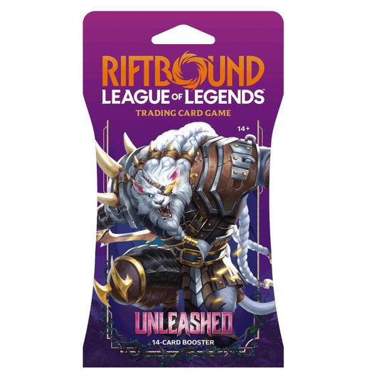 Riftbound TCG: Unleashed Sleeved Booster Pack
