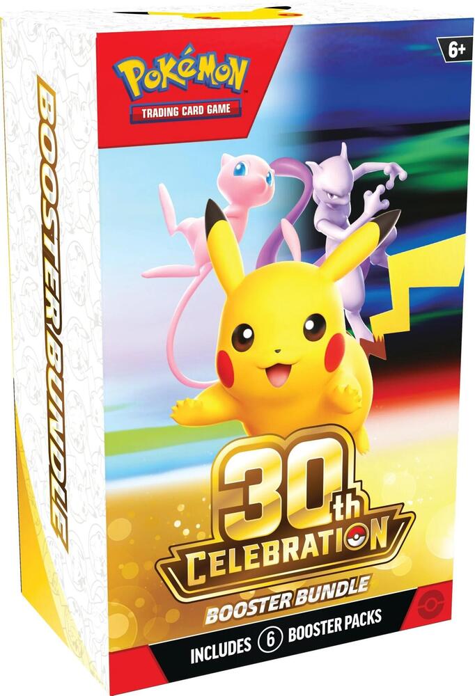 Pokémon TCG: 30th Celebration Booster Bundle (6 Packs)