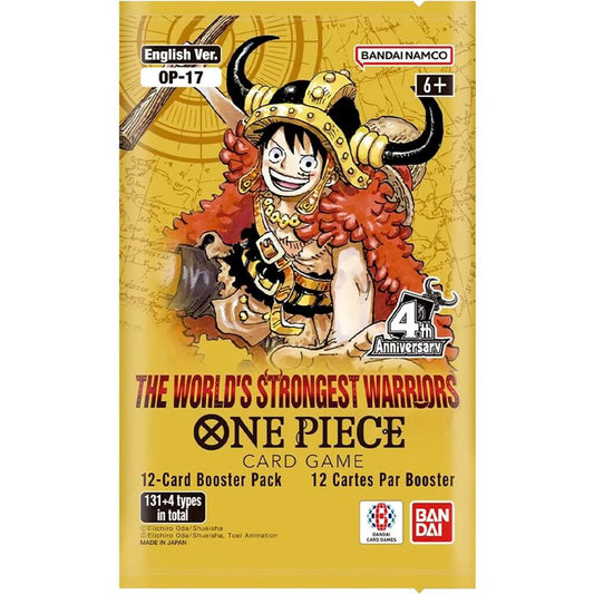 One Piece Card Game - The World's Strongest Warriors Booster Pack (OP17)