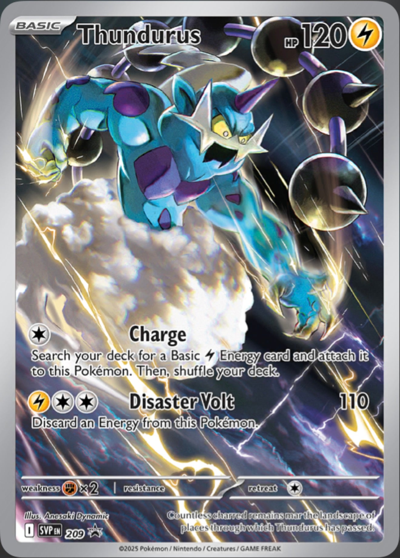 Pokémon Singles - Thundurus - SVP 209