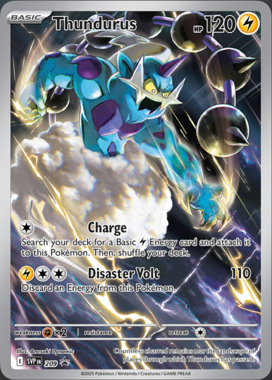 Pokémon Singles - Thundurus - SVP 209
