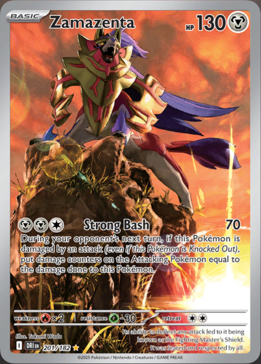 Pokémon Singles - Zamazenta - DRI 201/182
