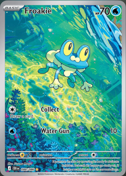 Pokémon Singles - Froakie - CRI 88/86