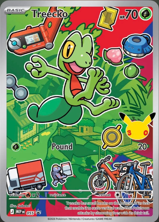 Pokémon Singles - Treecko - MEP 55