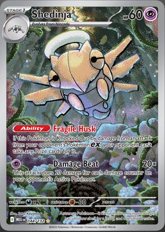 Pokémon Singles - Shedinja - MEG 144/132