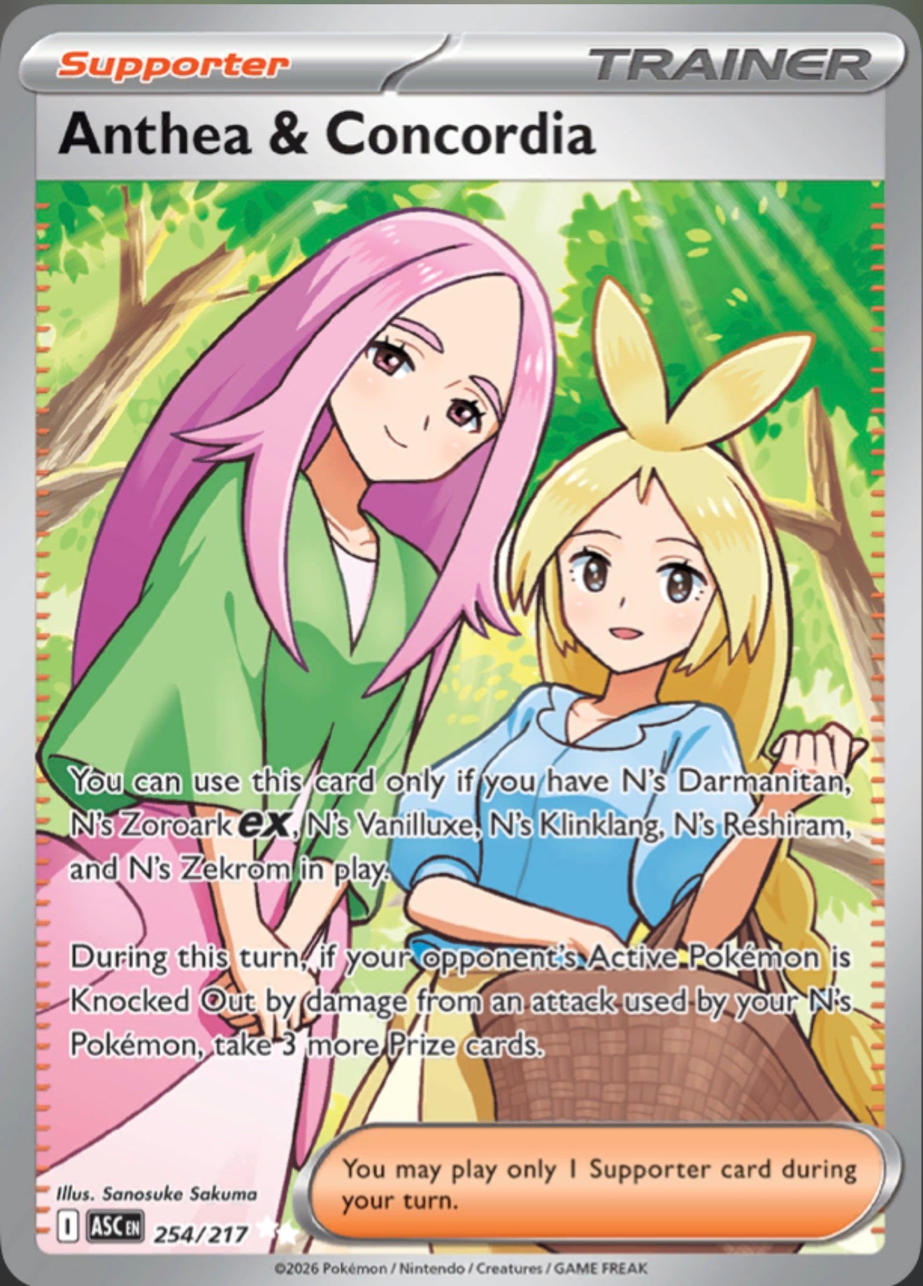 Pokémon Singles - Anthea & Concordia - ASC 254/217