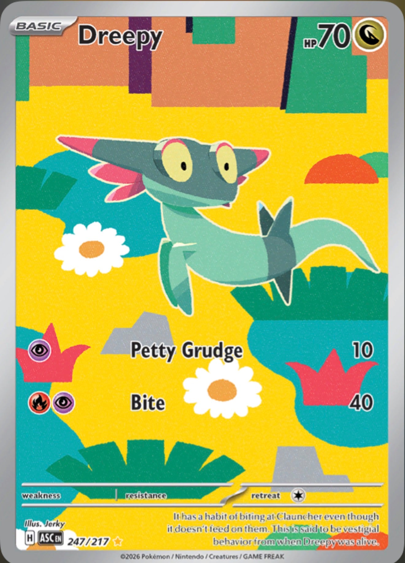 Pokémon Singles - Dreepy - ASC 247/217