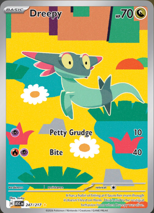 Pokémon Singles - Dreepy - ASC 247/217
