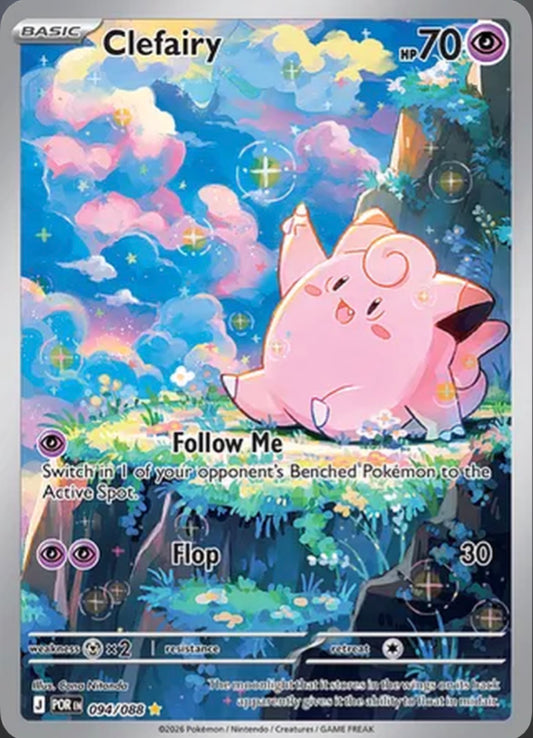 Pokémon Singles - Clefairy - POR 94/88