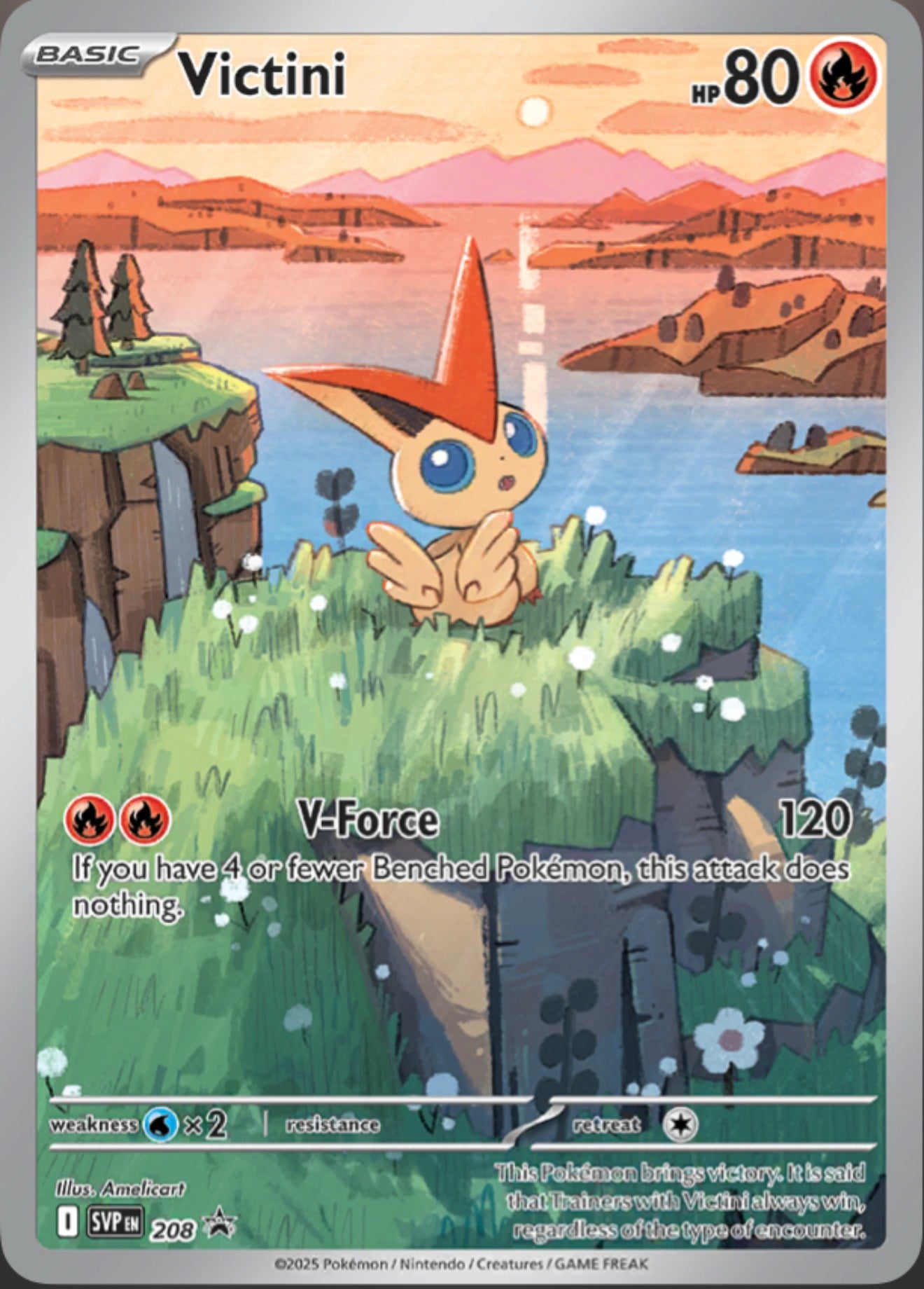 Pokémon Singles - Victini - SVP 208