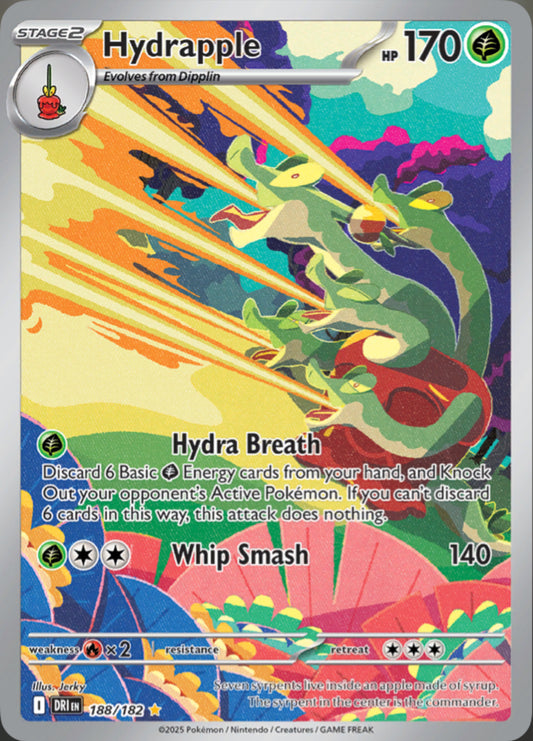 Pokémon Singles - Hydrapple - DRI 188/182