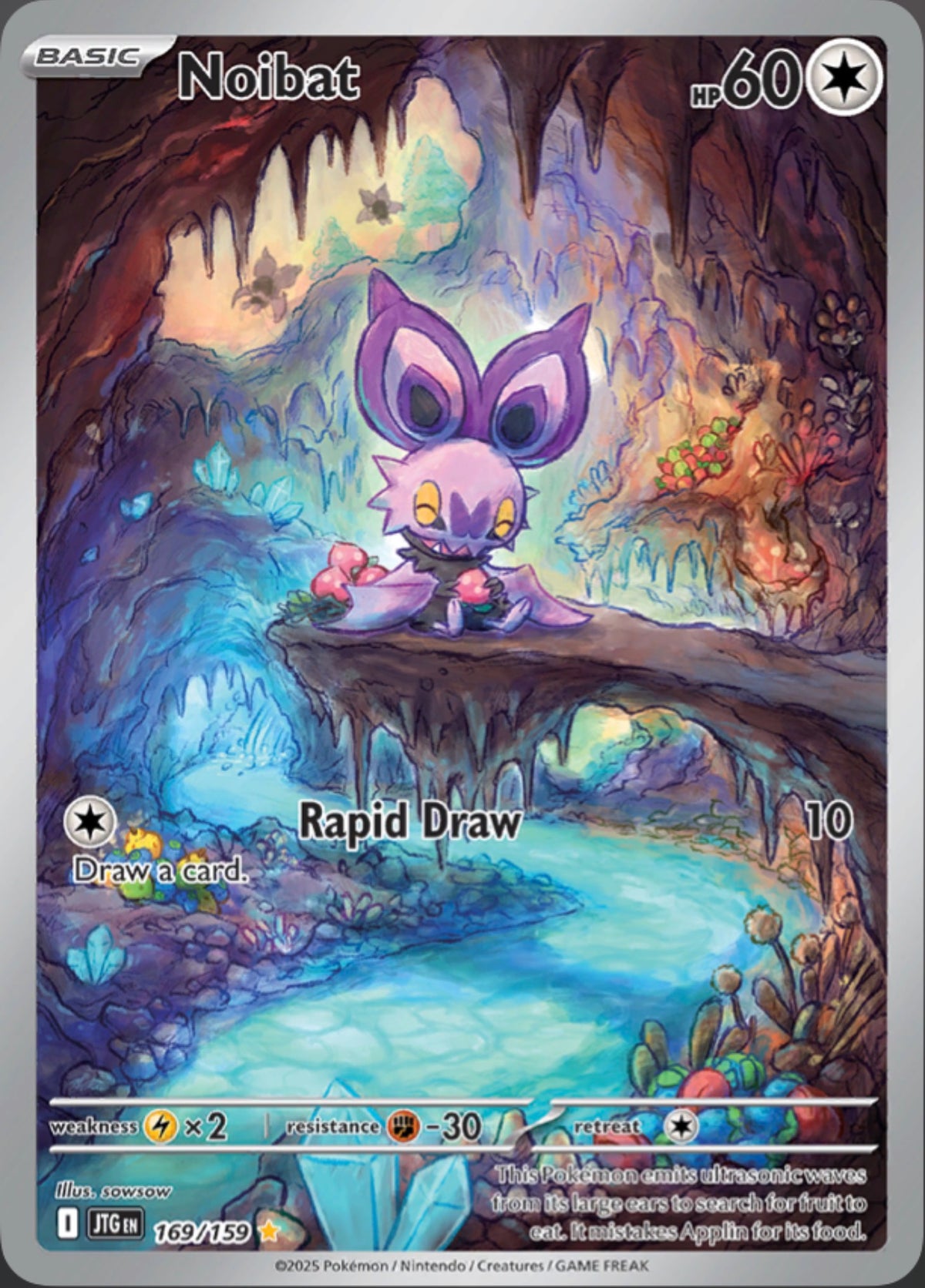 Pokémon Singles - Noibat - JTG 169/159