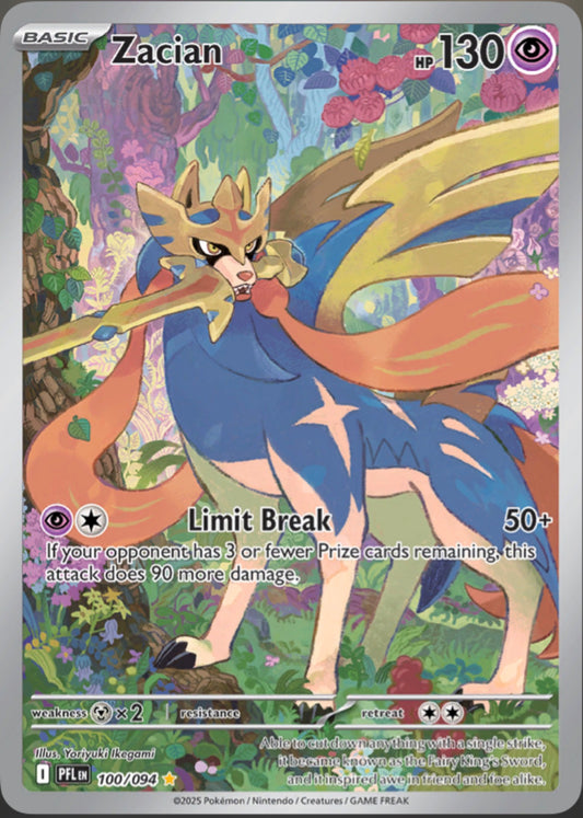 Pokémon Singles - Zacian - PFL 100/94