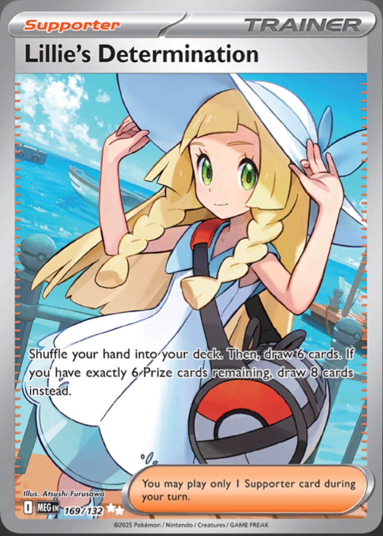 pokemon card lillie Pokémon Singles - Lillie's Determination proof acrylic case and featuring a striking image of the captivating character Pokemon » Lillie's Determination (Full