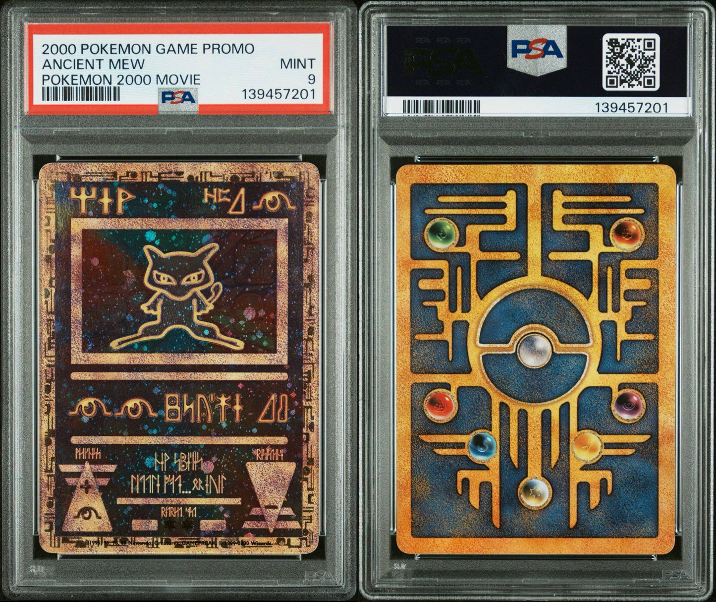 ANCIENT MEW | POKEMON 2000 MOVIE 2000 POKEMON GAME MOVIE | POKEMON 2000 MOVIE - PSA 9