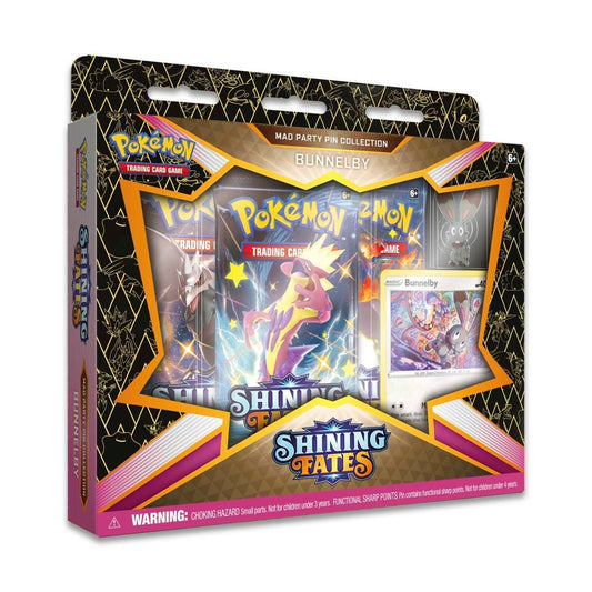 Pokémon TCG: Shining Fates Mad Party Pin Collection (Dedenne)