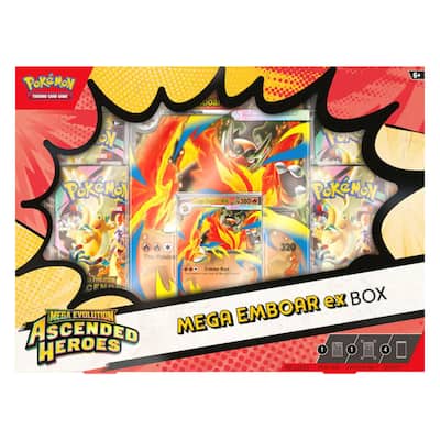 Pokémon TCG: Mega Evolution Ascended Heroes Mega Emboar ex Box