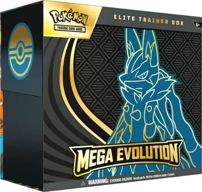 Pokémon TCG: Mega Evolution Elite Trainer Box- Lucario