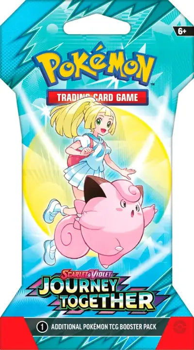 Pokémon - TCG - Journey Together Sleeved Booster Art Set - 4 Booster Packs