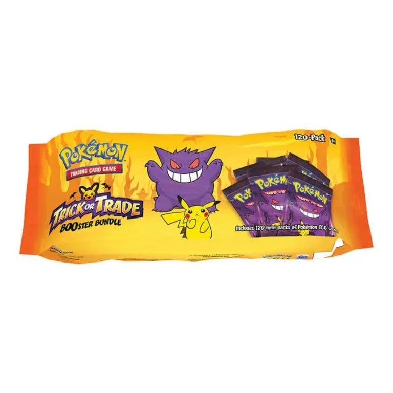 Pokémon TCG: Trick or Trade BOOster Bundle (120 ct)