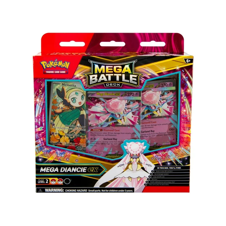 Pokémon TCG: Mega Diancie Ex Battle Deck