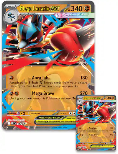 Pokémon TCG: Mega Lucario ex Figure Collection