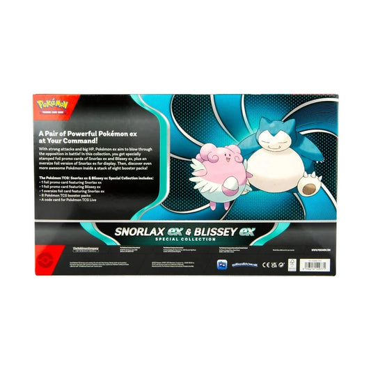 Pokemon TCG: Snorlax ex and Blissey ex Special Collection Box