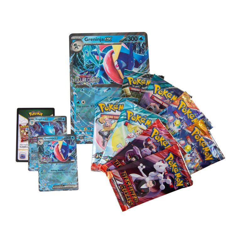 Pokemon TCG: Greninja ex and Kingdra ex Special Collection Box
