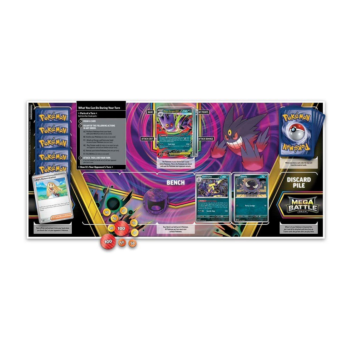 Pokémon TCG: Mega Gengar Ex Battle Deck