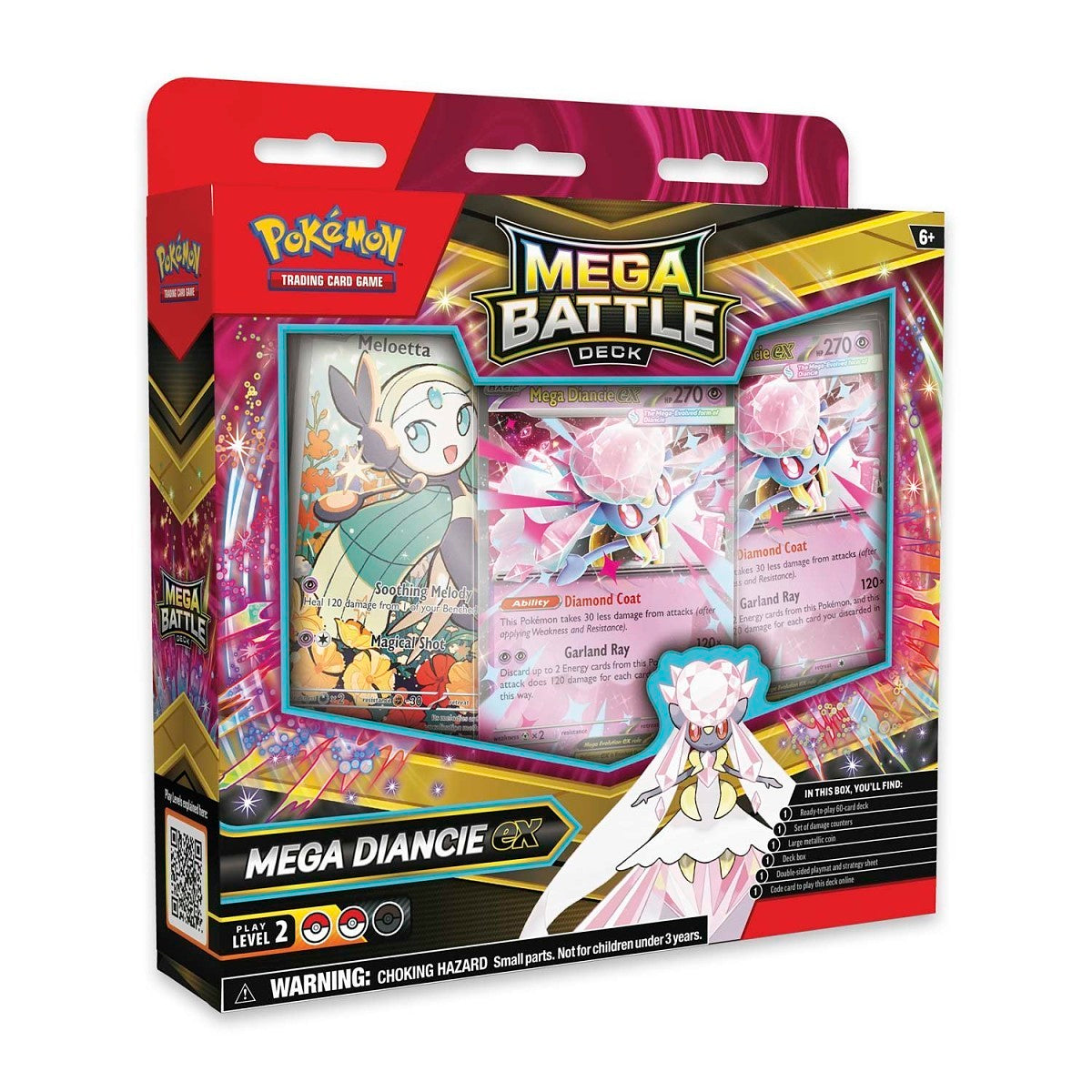 Pokémon TCG: Mega Diancie Ex Battle Deck