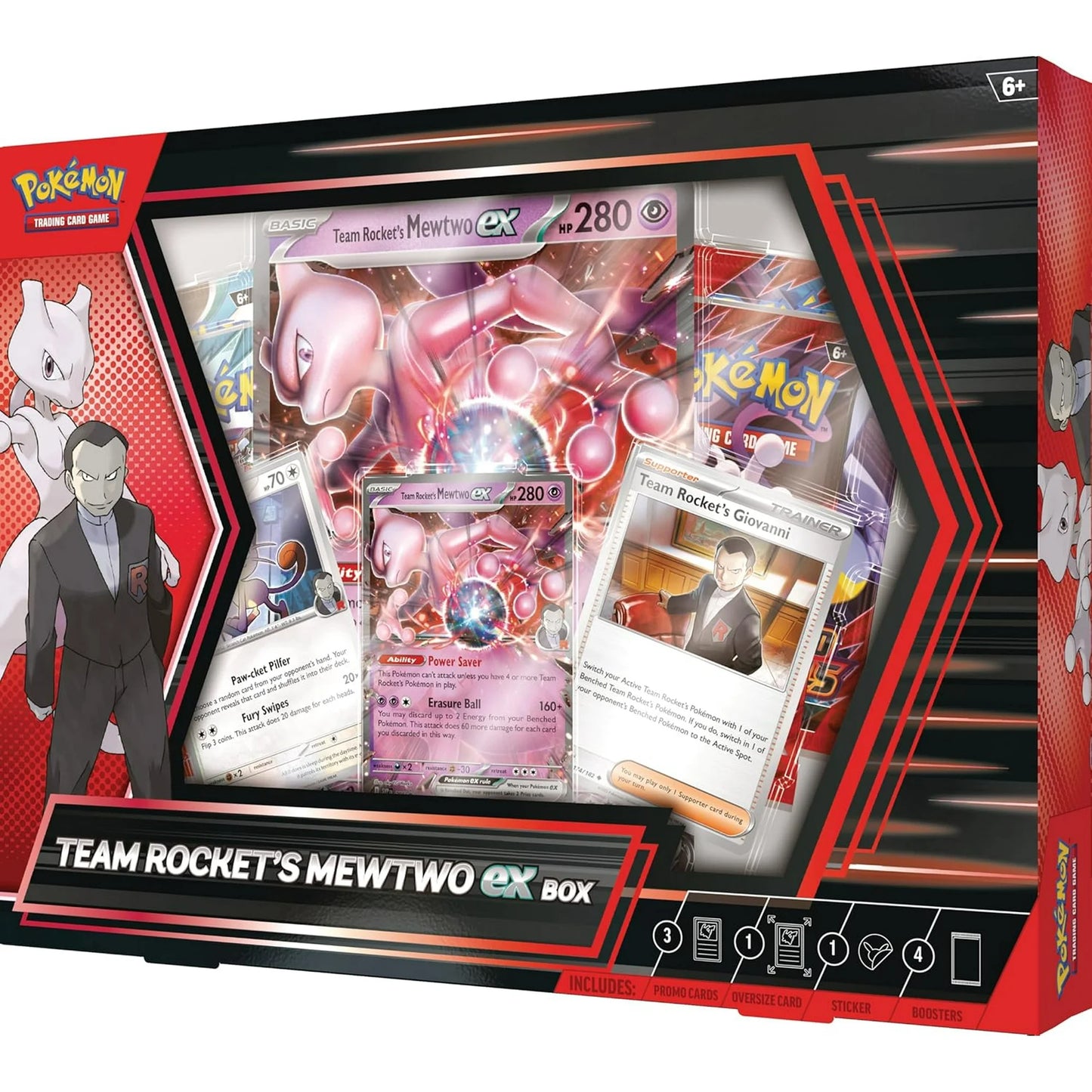Pokémon TCG: Team Rockets Mewtwo ex Box